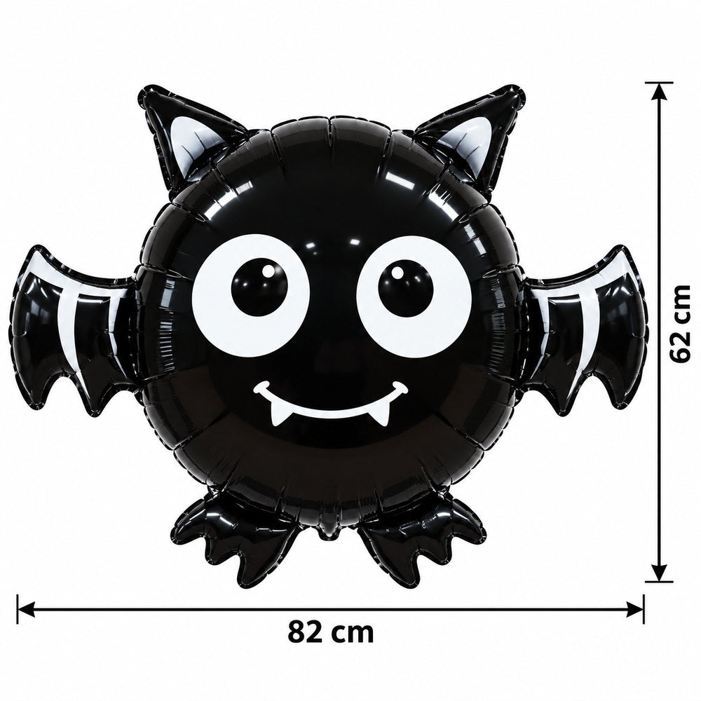 Ballon chauve-souris Halloween – Noir