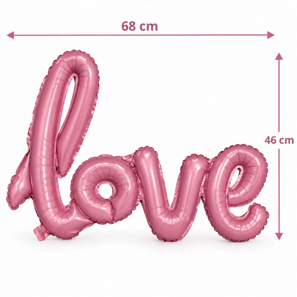 Ballon Love Rose