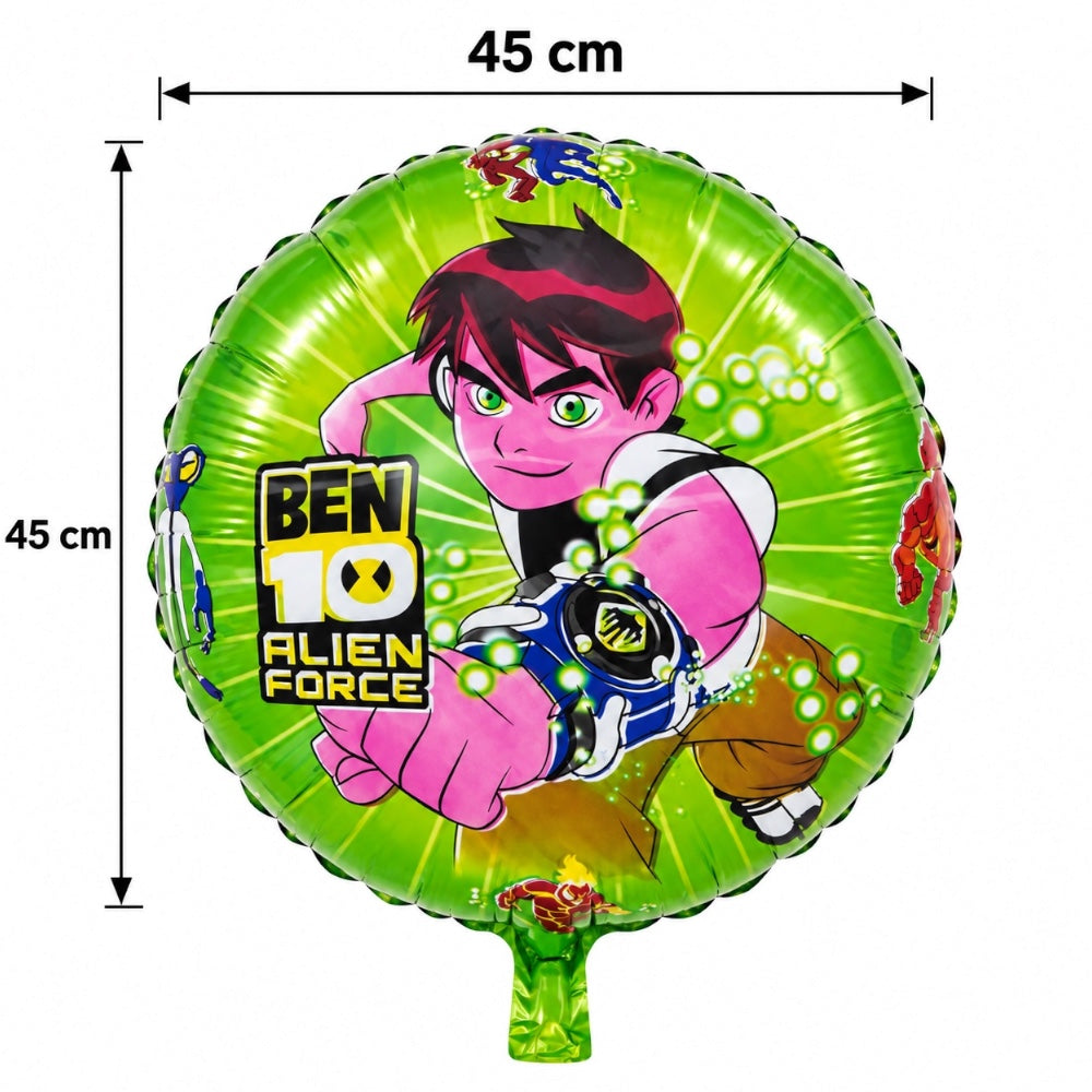 Ballon Ben 10 Vert – 18 pouces