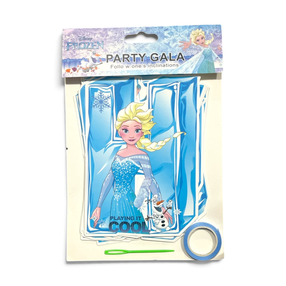 Guirlande Happy Birthday Frozen
