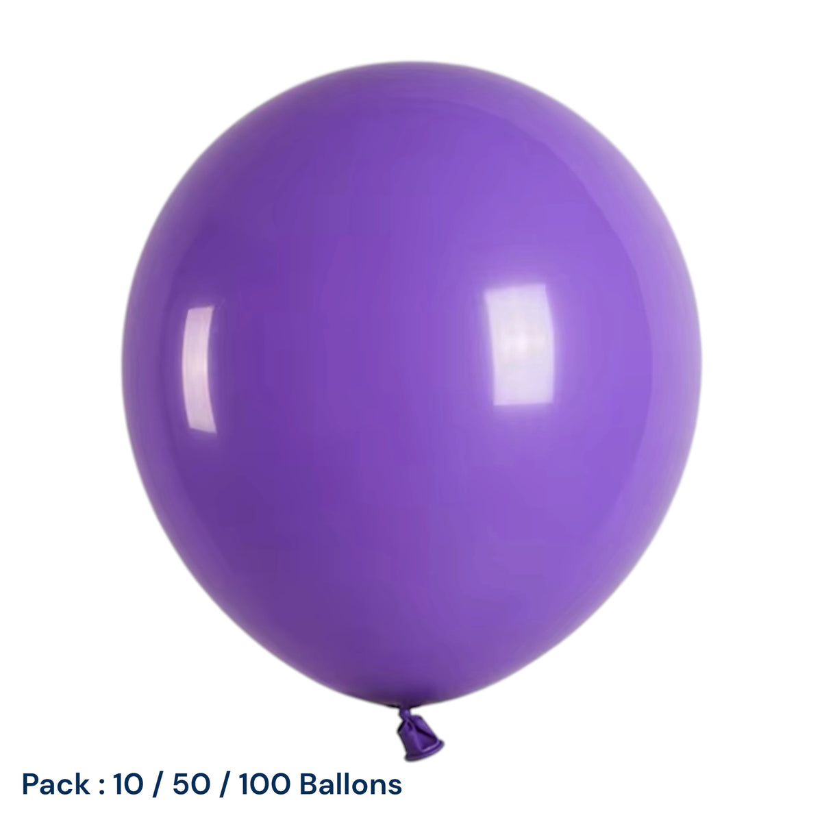 Pack Ballons Violet – Décoration Fête
