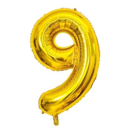 Ballons Chiffres Doré – 40 Pouces