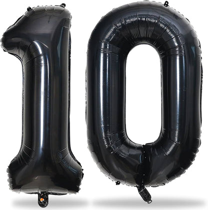 Ballons Chiffres Noir – 40 Pouces