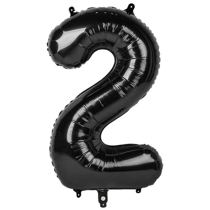 Ballons Chiffres Noir – 40 Pouces