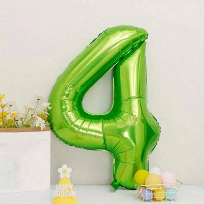 Ballons Chiffres Vert – 40 Pouces