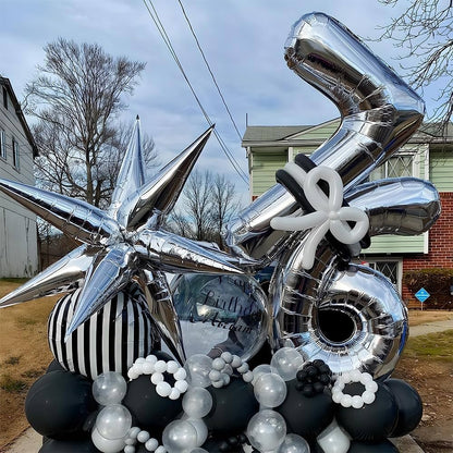 Ballons Chiffres Argenté – 40 Pouces