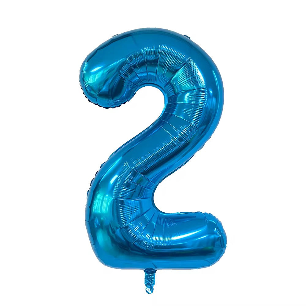 Ballons Chiffres Bleu - 16 Pouce
