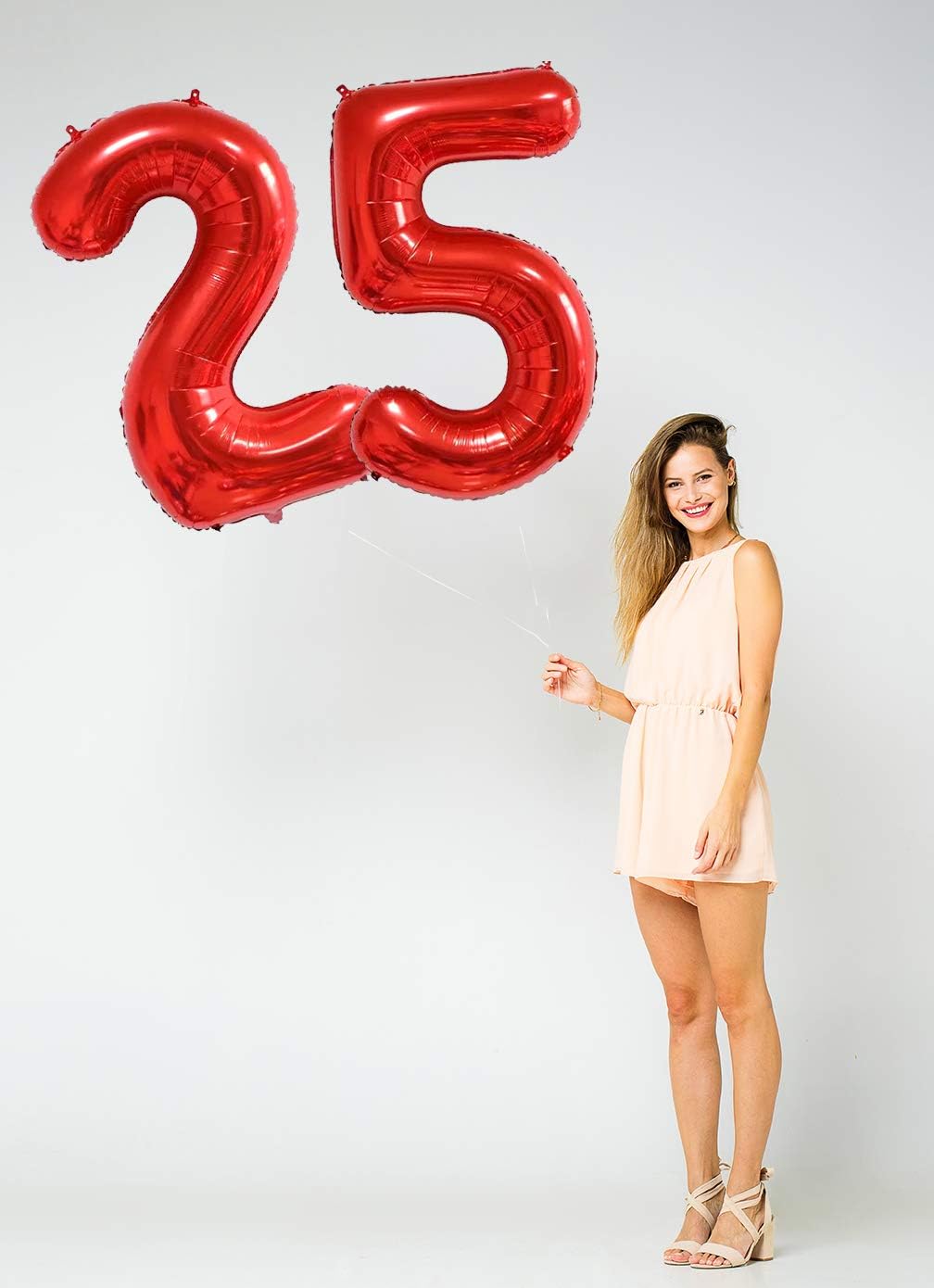 Ballons Chiffres Rouge – 40 Pouces