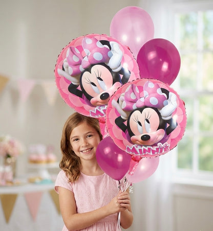Pack Ballons Minnie Mouse Anniversaire