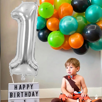Ballons Chiffres Argenté – 40 Pouces