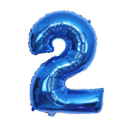 Ballons Chiffres Bleu – 40 Pouces