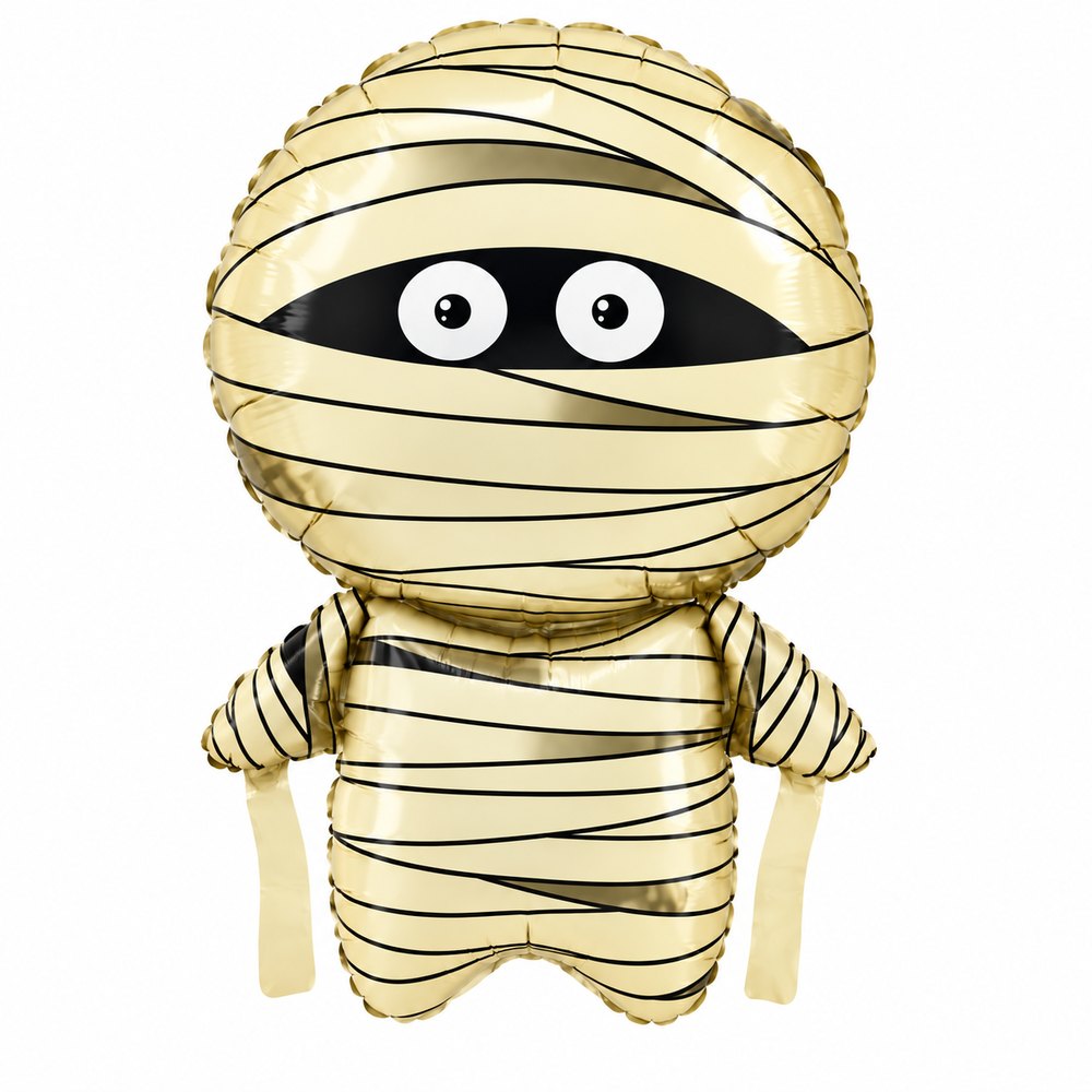 Ballon momie Halloween – Beige