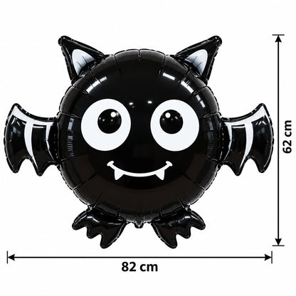 Ballon chauve-souris Halloween – Noir