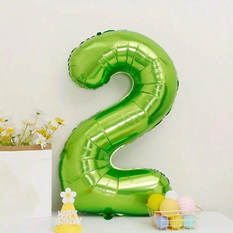 Ballons Chiffres Vert – 40 Pouces