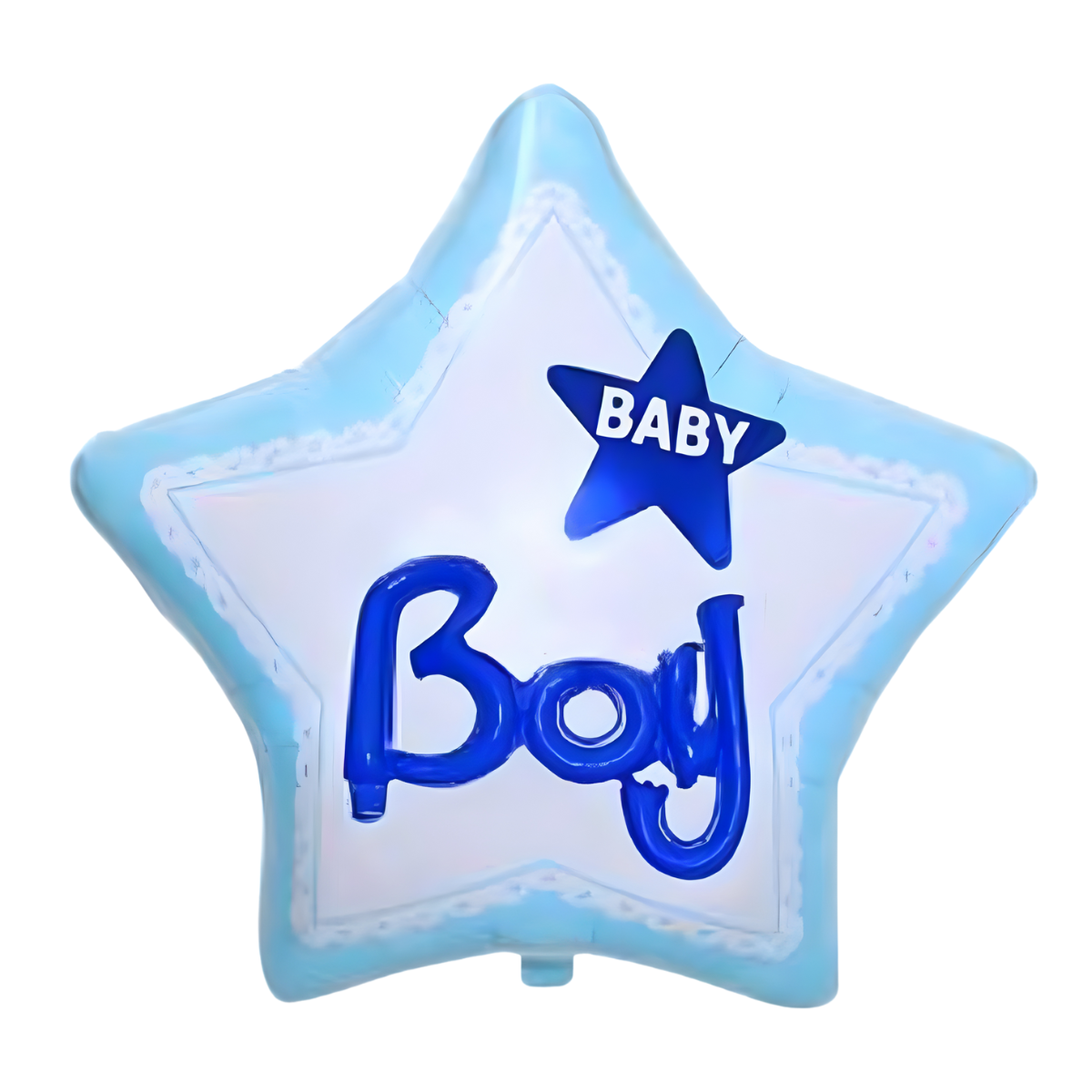 Ballon Baby Boy - Étoile Bleu pour Naissance ou Baby Shower