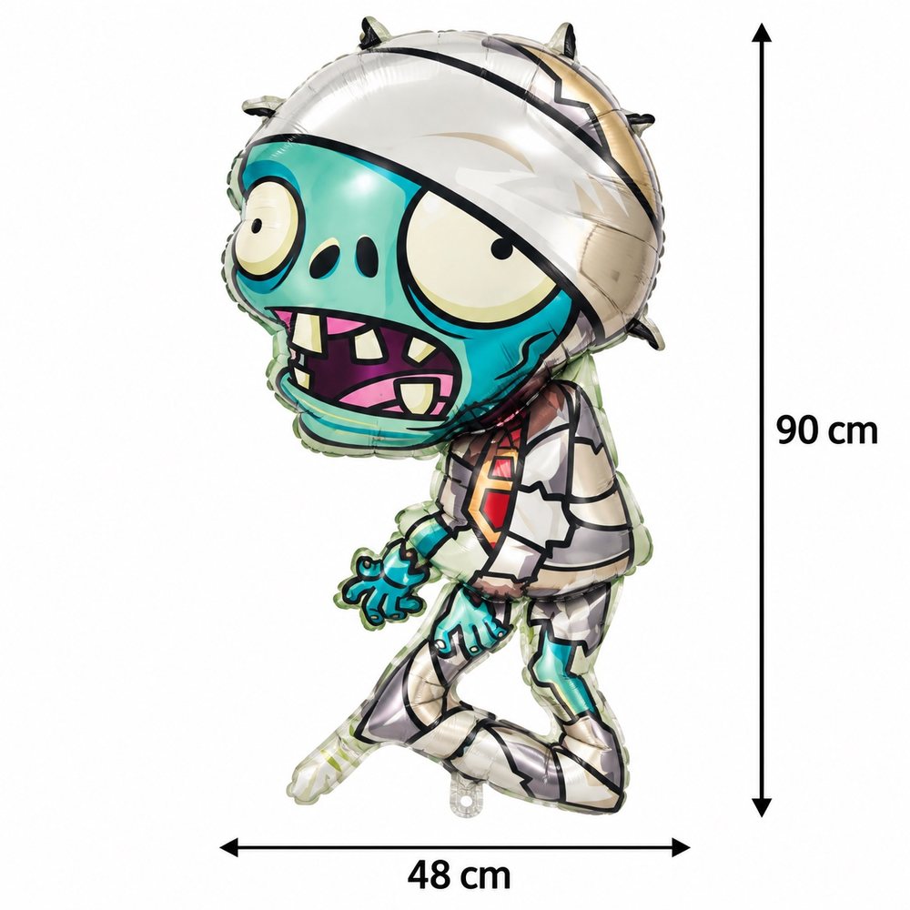 Ballon zombie momie Halloween