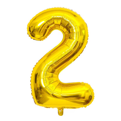 Ballons Chiffres Doré – 40 Pouces