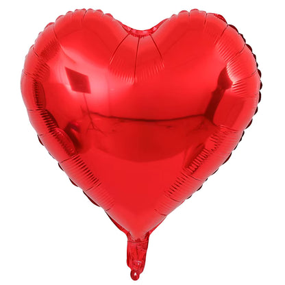 Ballon Cœur Rouge - 18 pouce
