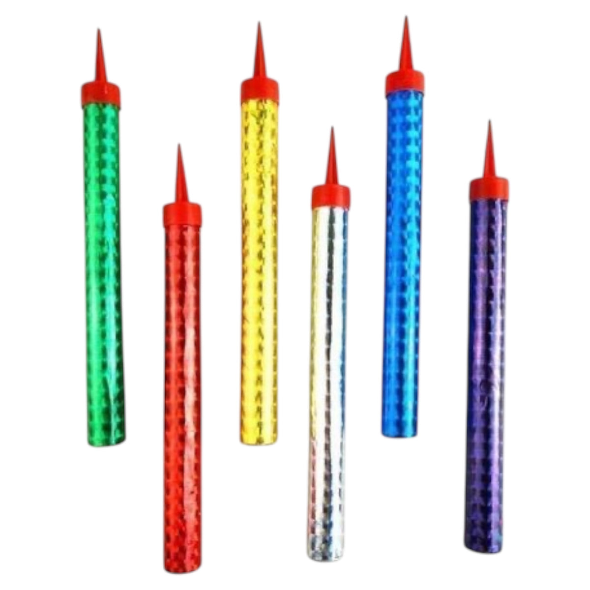 Bougies Fontaines Scintillantes pour Gâteau – Multicolores (18 cm)