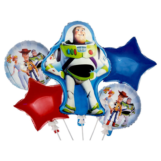 Kit Ballons Toy Story – Buzz l’Éclair et Woody