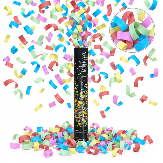 Canon à Confettis Multicolores