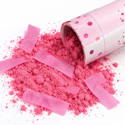 Canon à confettis Gender Reveal - Bleu ou Rose
