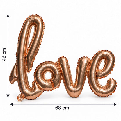 Ballon Love Bronze