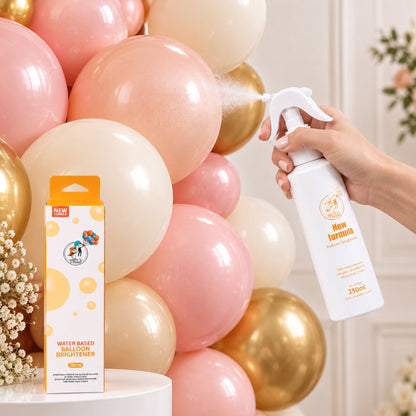 Spray Brillant pour Ballons à Base d’Eau