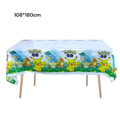 Pack Vaisselle Anniversaire Pokémon - 102 pièces