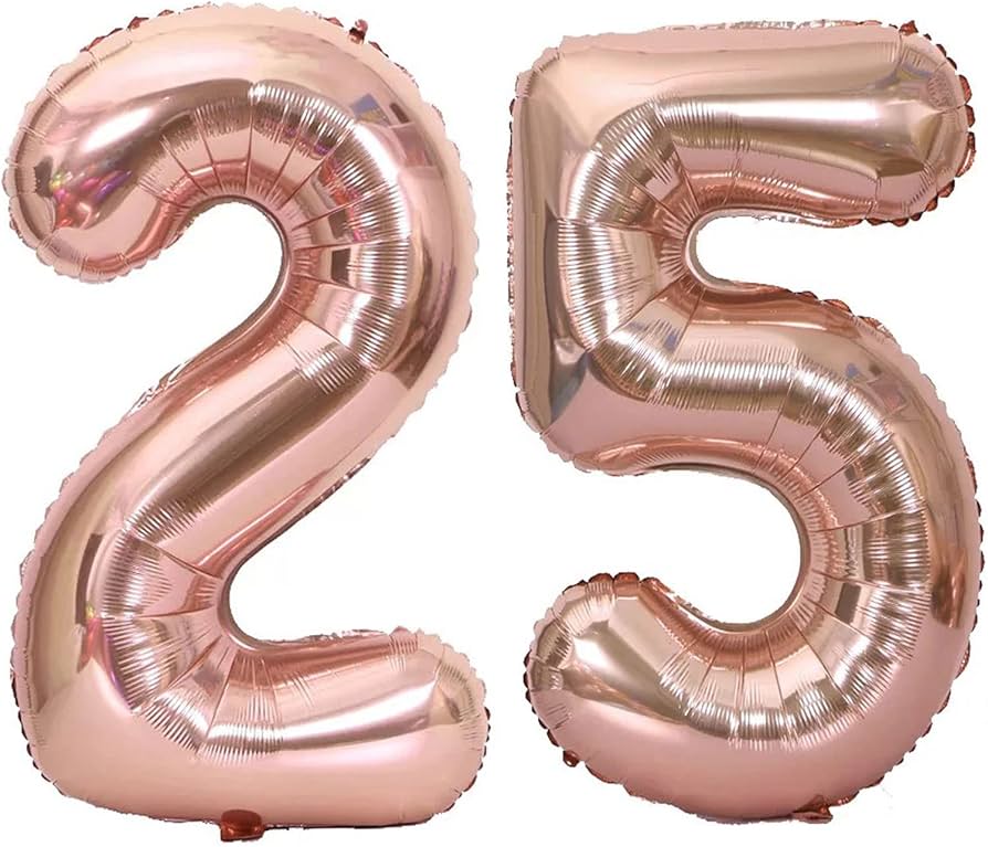 Ballons Chiffres Rose Gold – 40 Pouces