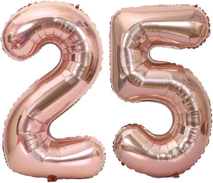 Ballons Chiffres Rose Gold – 40 Pouces