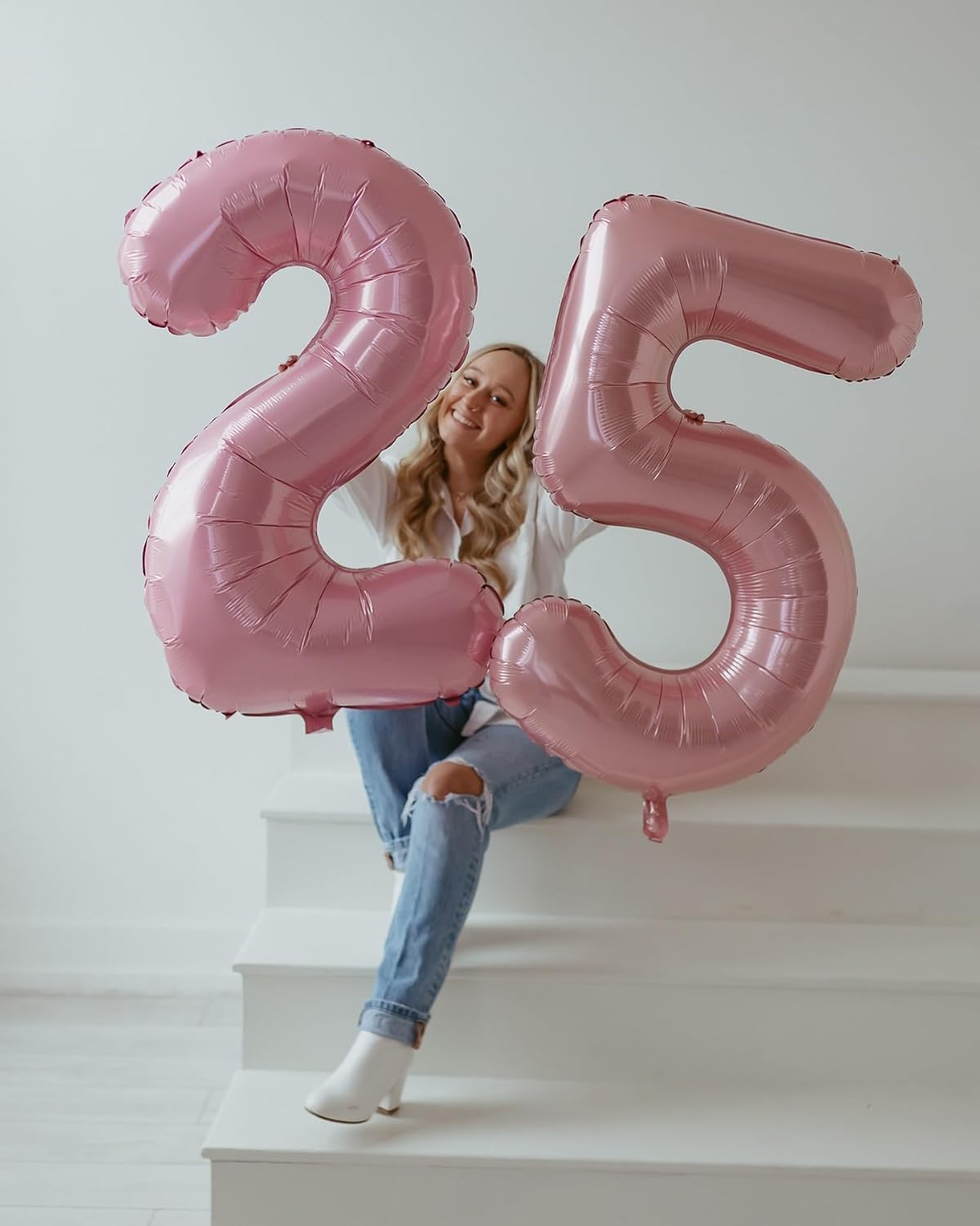 Ballons Chiffres Rose – 40 Pouces