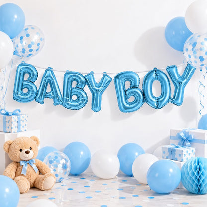 Guirlande Ballons Baby Boy – Bleu