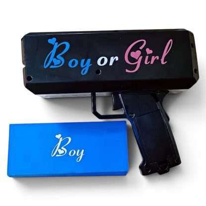 Pistolet Lanceur de Papiers Gender Reveal