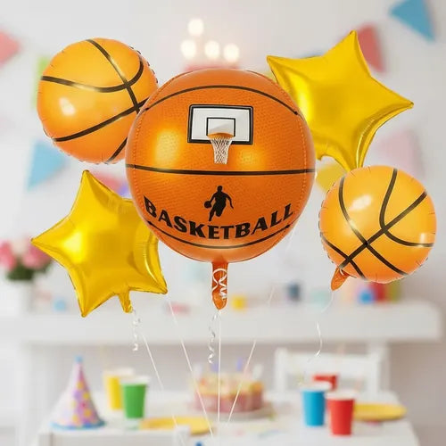 Pack de 5 ballons Basketball
