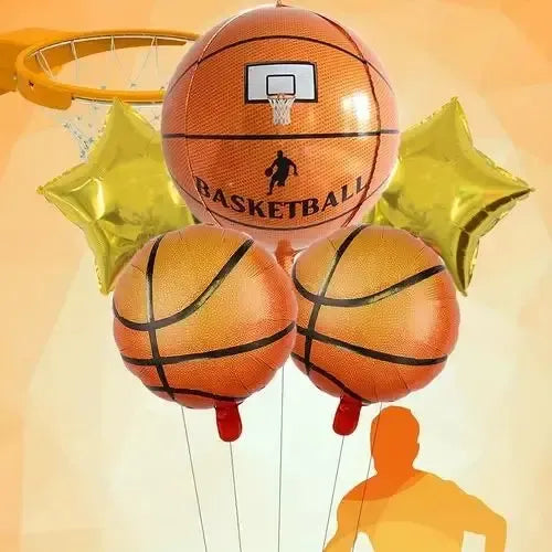 Pack de 5 ballons Basketball