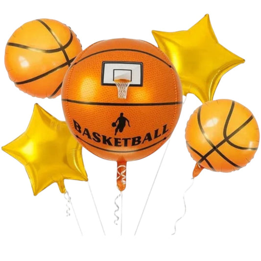 Pack de 5 ballons Basketball