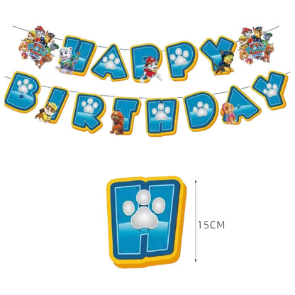 Guirlande Happy Birthday Pat’ Patrouille