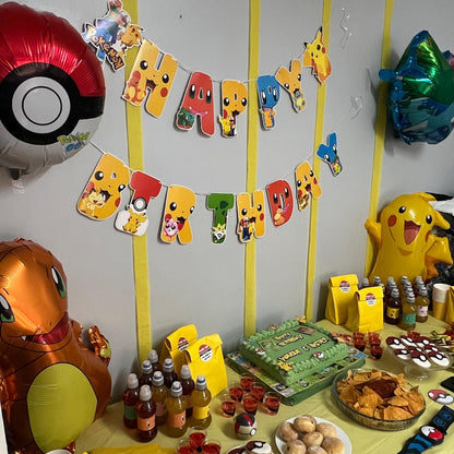 Guirlande Happy Birthday Pokémon
