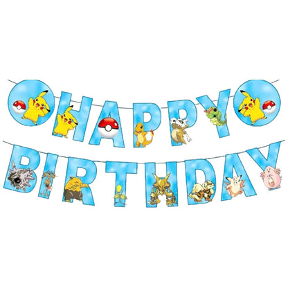 Guirlande Happy Birthday Pokémon