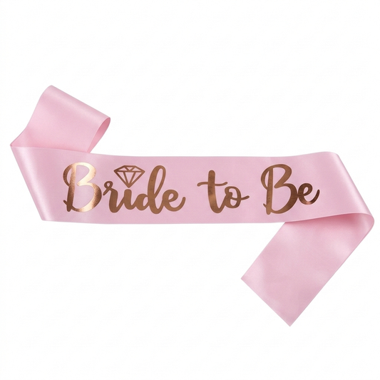 Écharpe Bride to Be - Rose