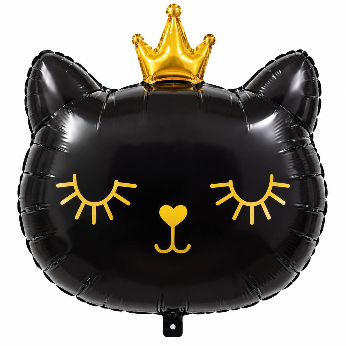 Ballon Chat Noir avec Couronne – Thème Princesse