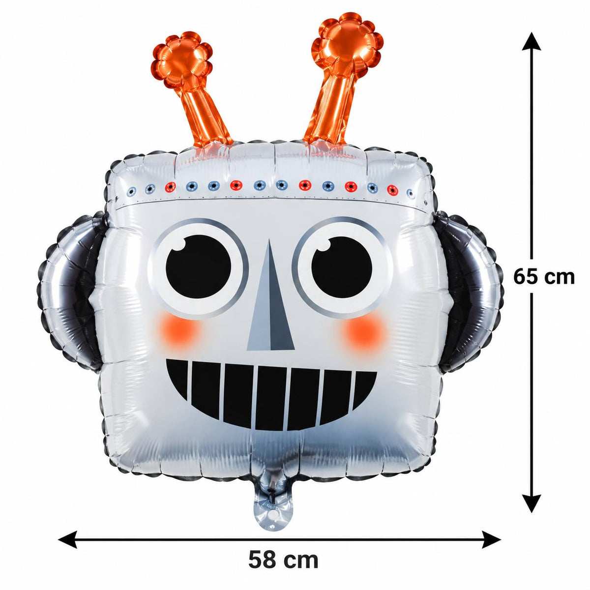 Ballon Robot Géant – Argenté
