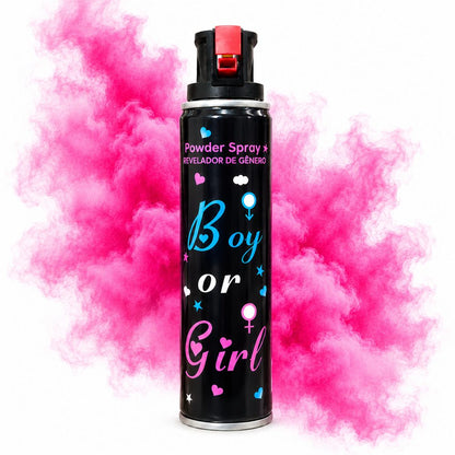 Spray Poudre Gender Reveal – 350 ml