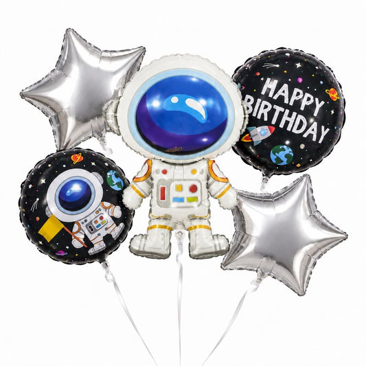 Pack Ballons Astronaute Espace – 5 Pièces