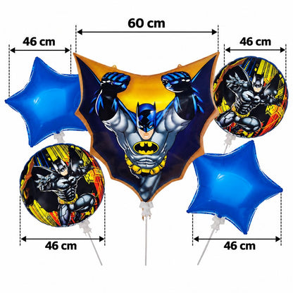 Pack Ballons Batman – 5 Pièces