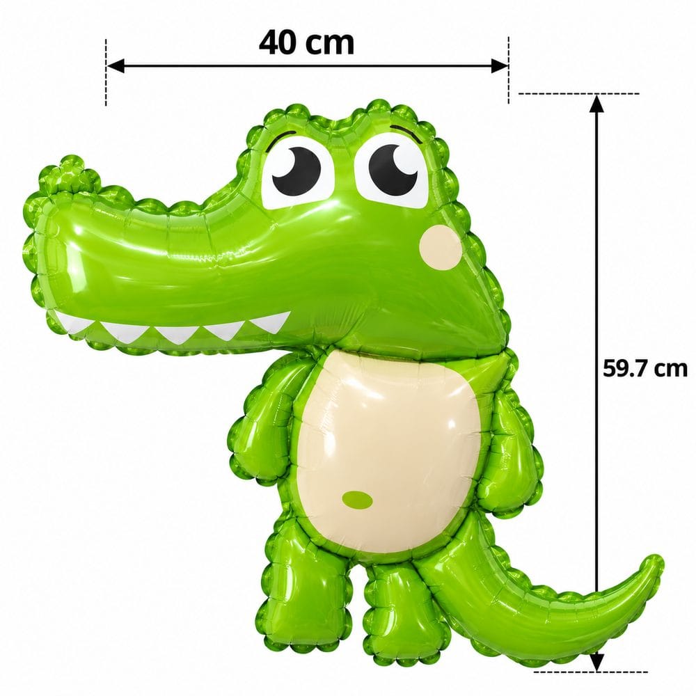 Ballon Crocodile Vert