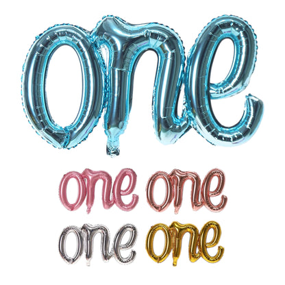 Ballon ONE 41 Pouces – Décoration Anniversaire 1 an