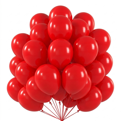 Pack Ballons Rouge – Décoration Fête