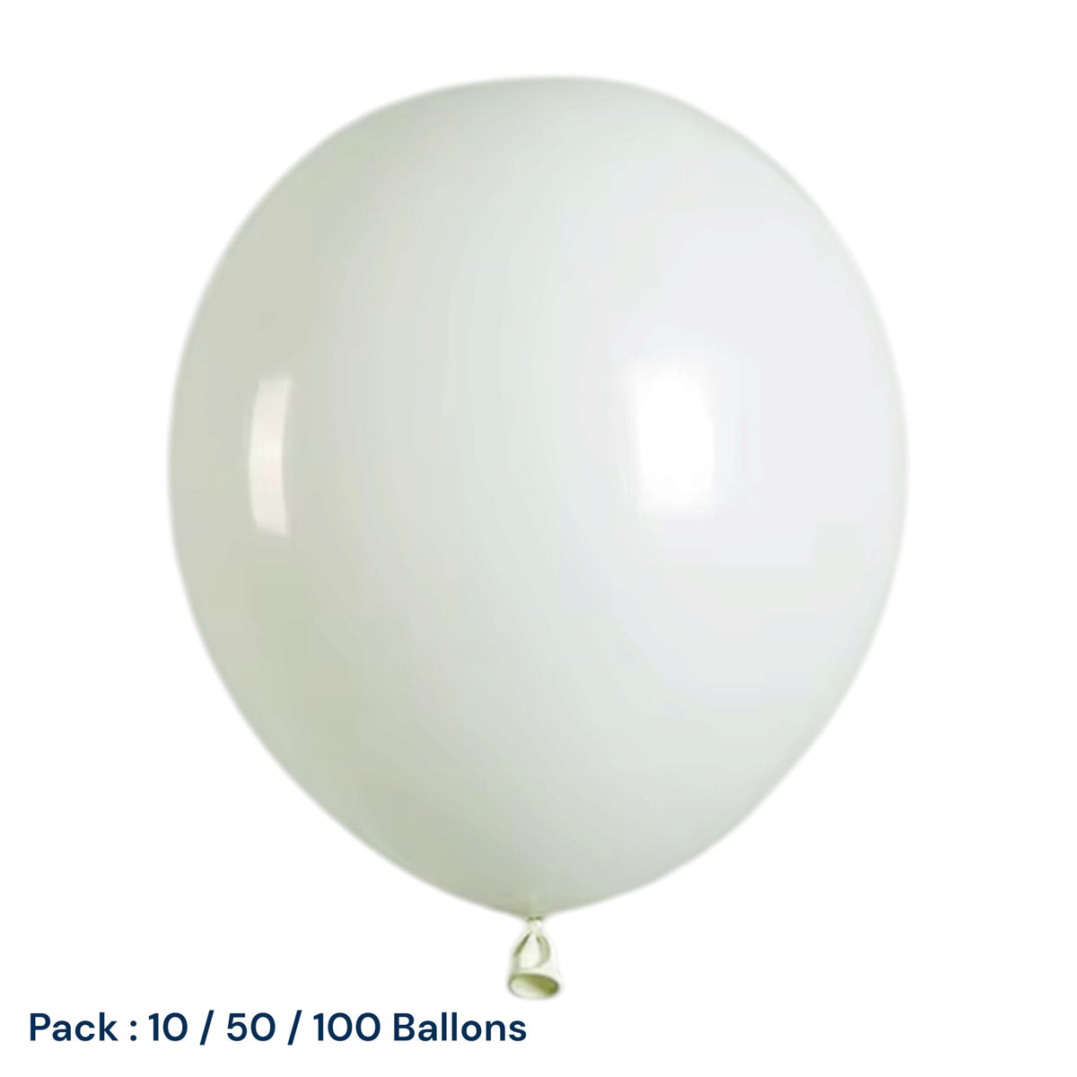 Pack Ballons Blanc – Décoration Fête